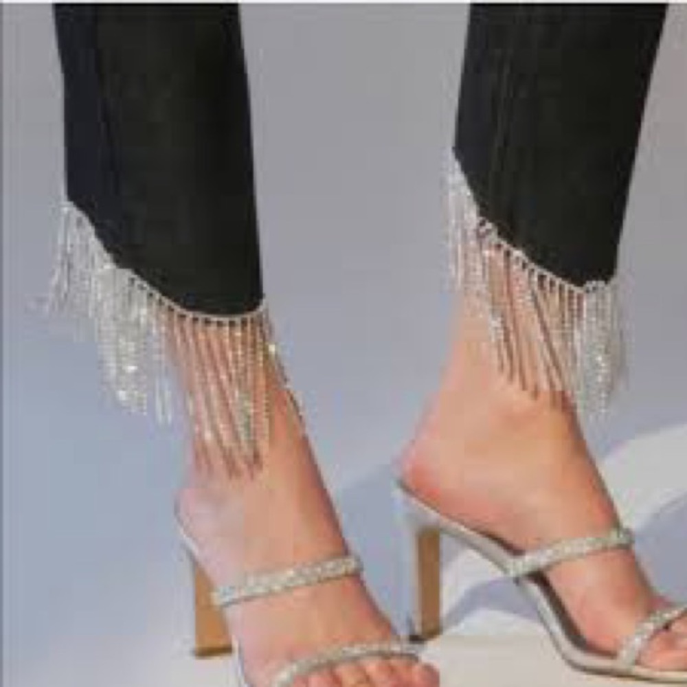 Urban Outfitters BDG Jeans With Diamond Fringe